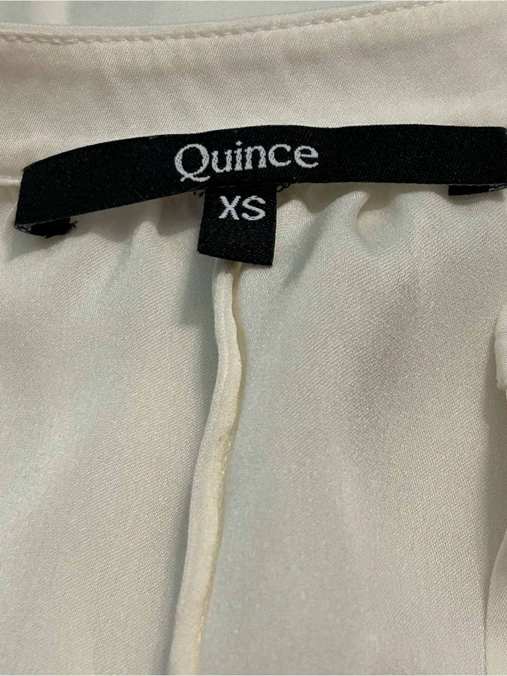 Quince Washable Stretch Silk Dolman Sleeve Blouse - Picture 11 of 11